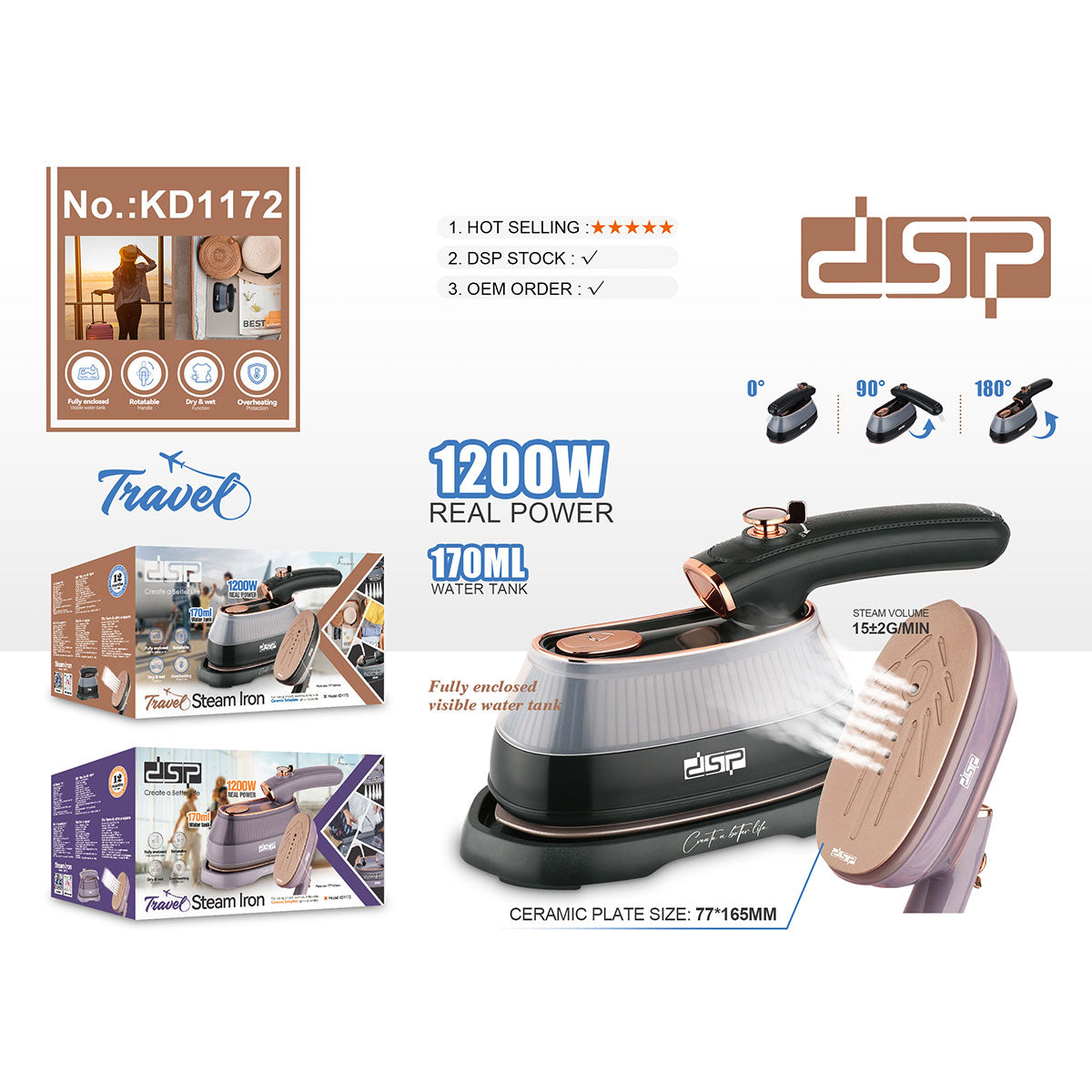 Travel Steam Iron