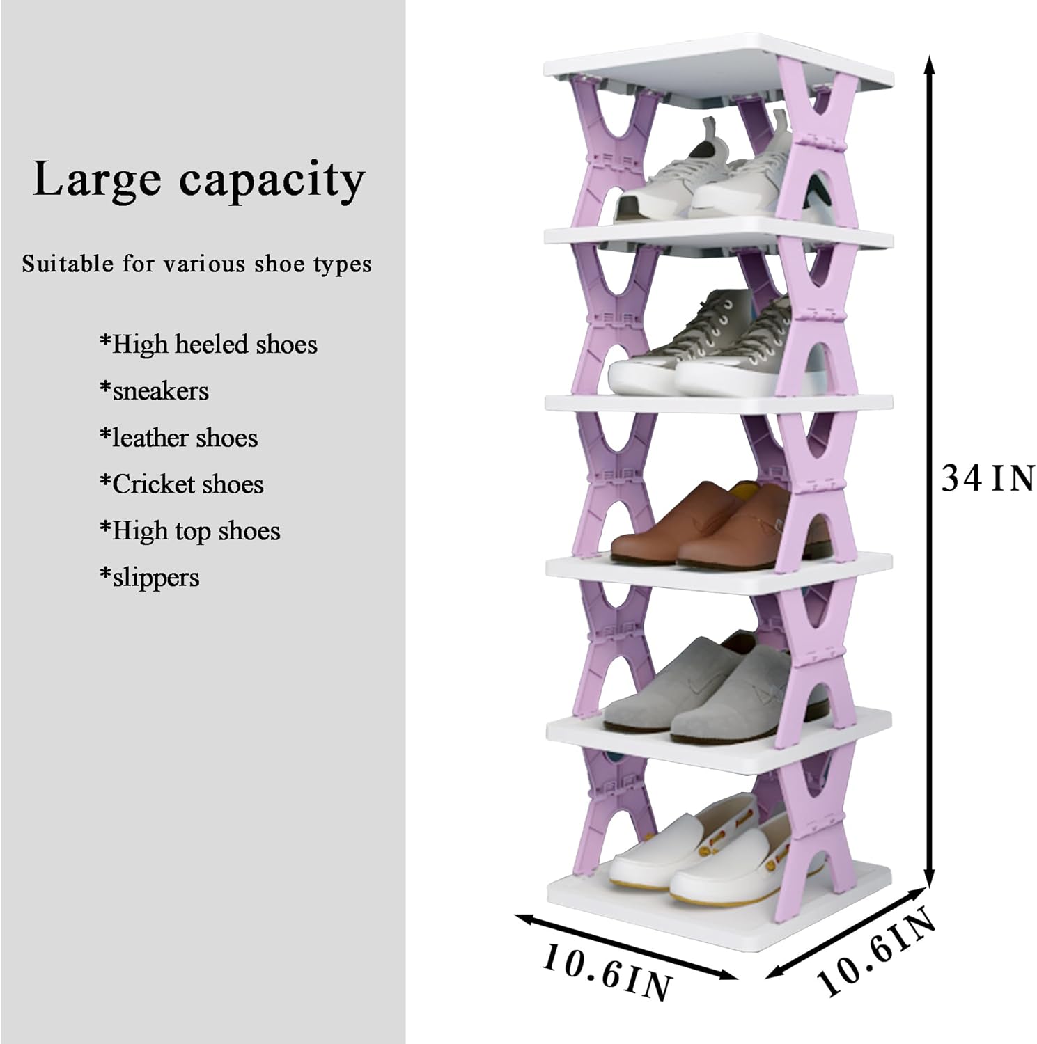Multifunctional Storage Rack (6-Tier)