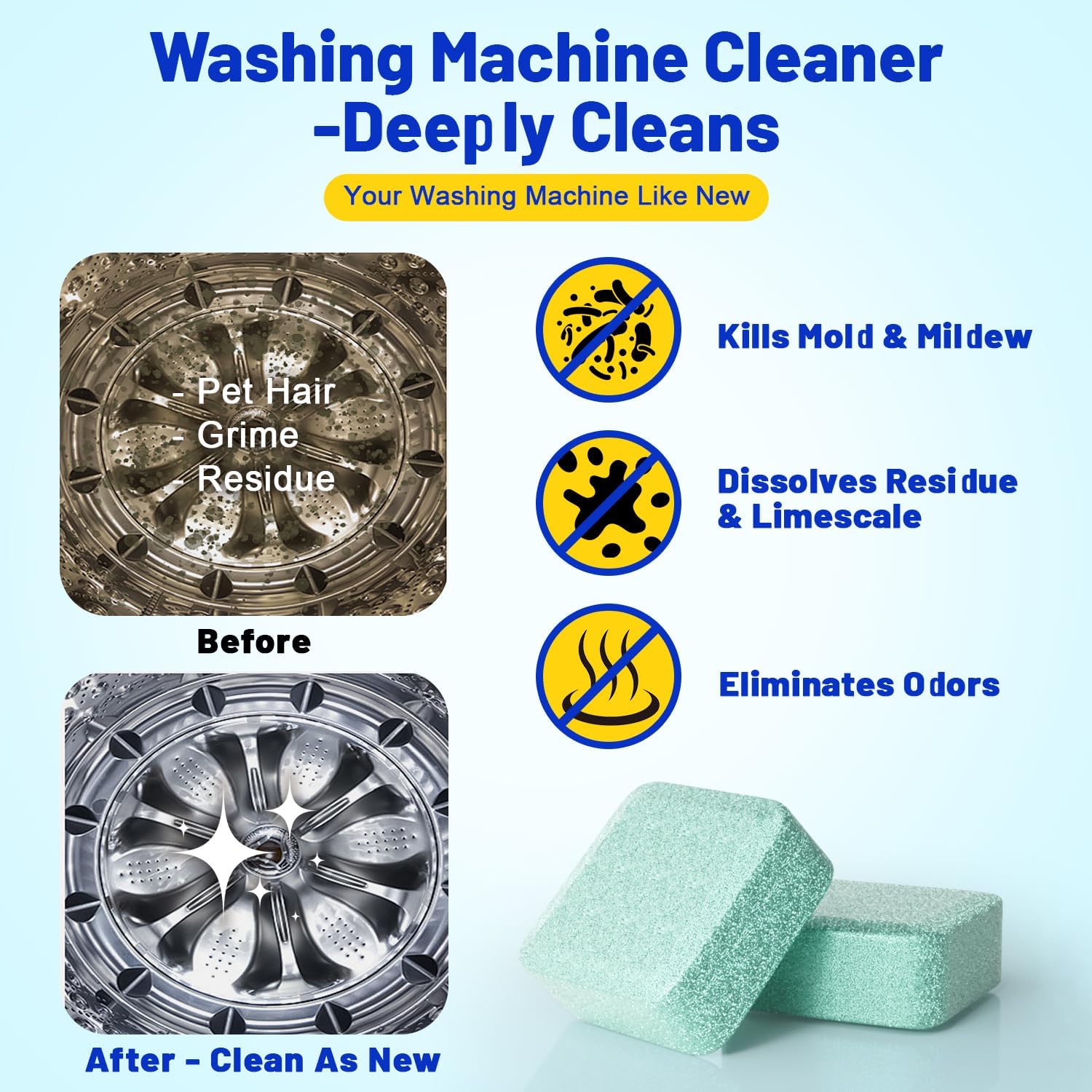 Washing Machine Cleaner (Pack of 12)