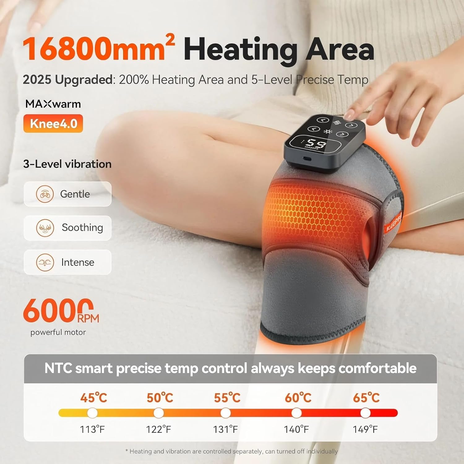 Knee Heating Pads - Pair - 2 PCs