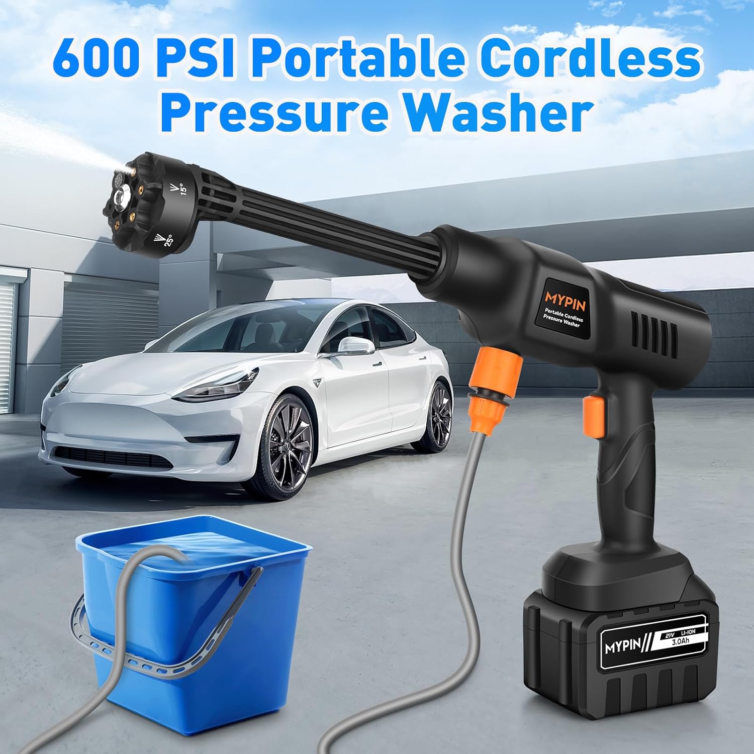 Portable Cordless Pressure Washer