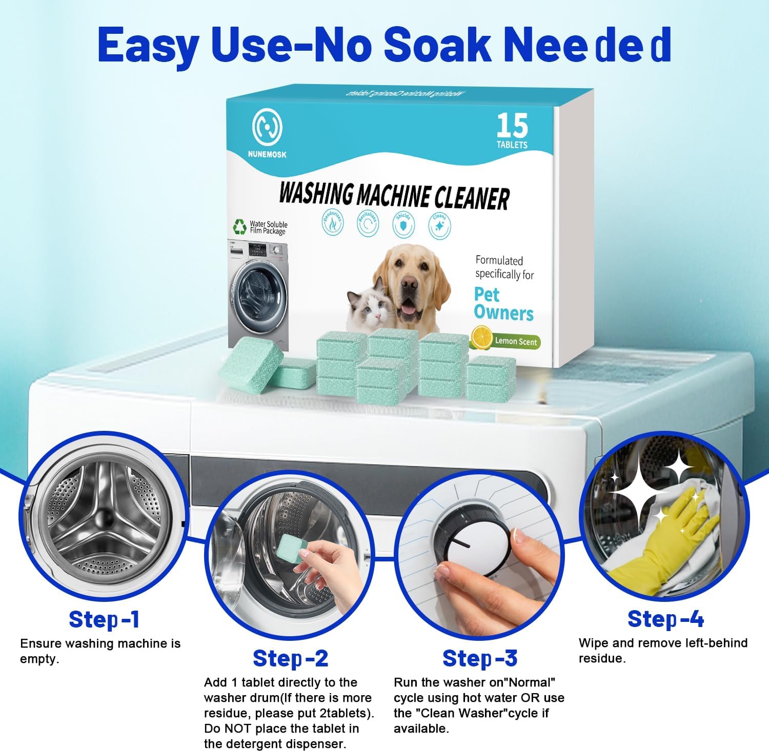Washing Machine Cleaner (Pack of 12)