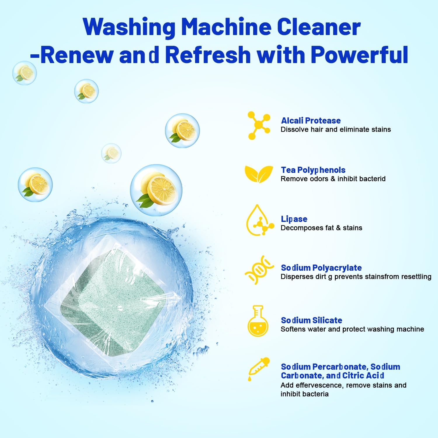 Washing Machine Cleaner (Pack of 12)