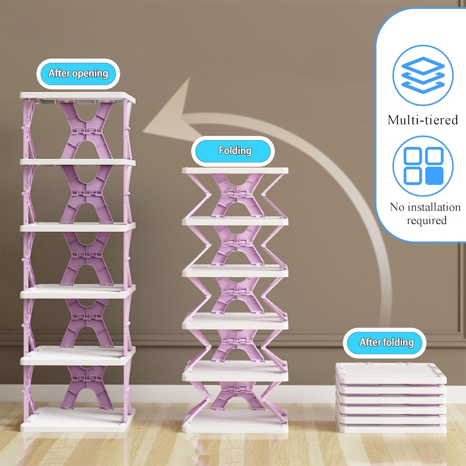 Multifunctional Storage Rack (6-Tier)