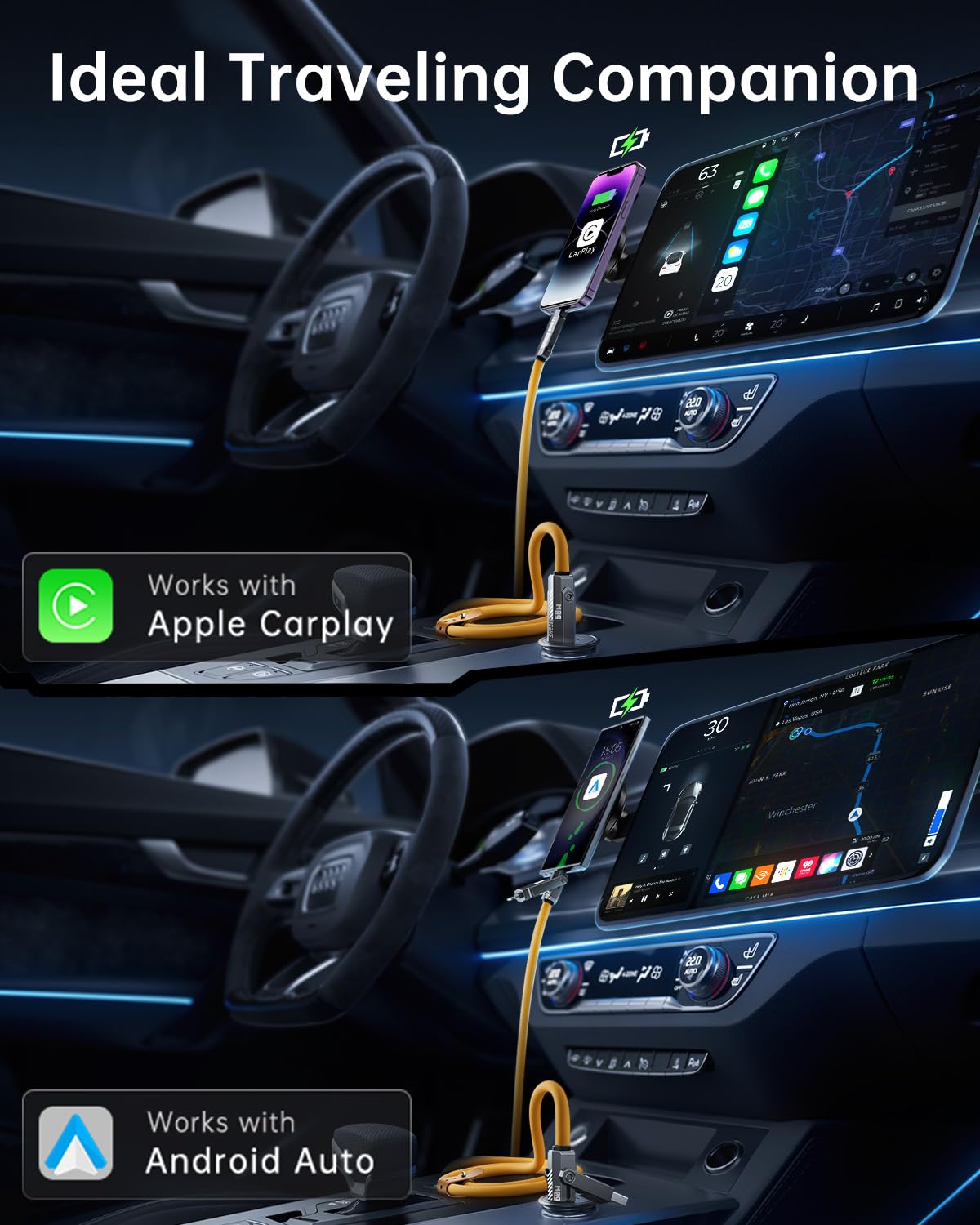 Silicone 4 in 1 USB C Cable
