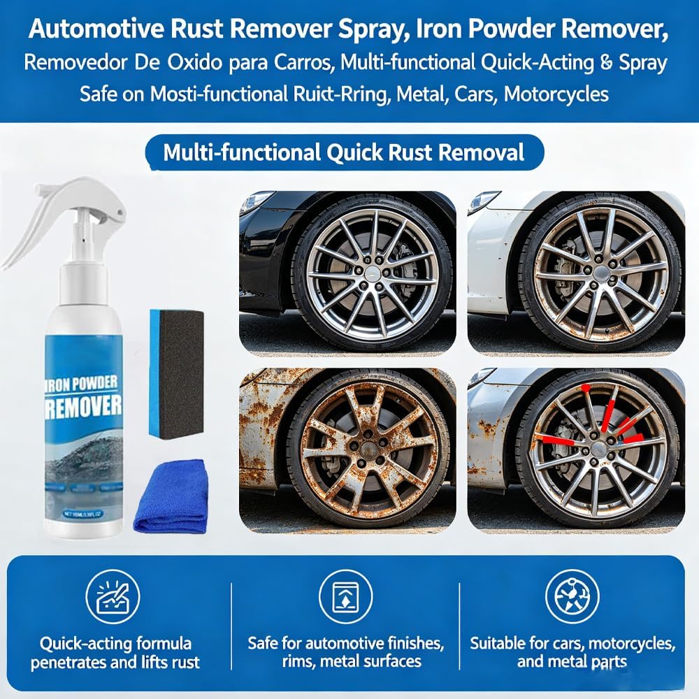Automotive Rust Remover Spray