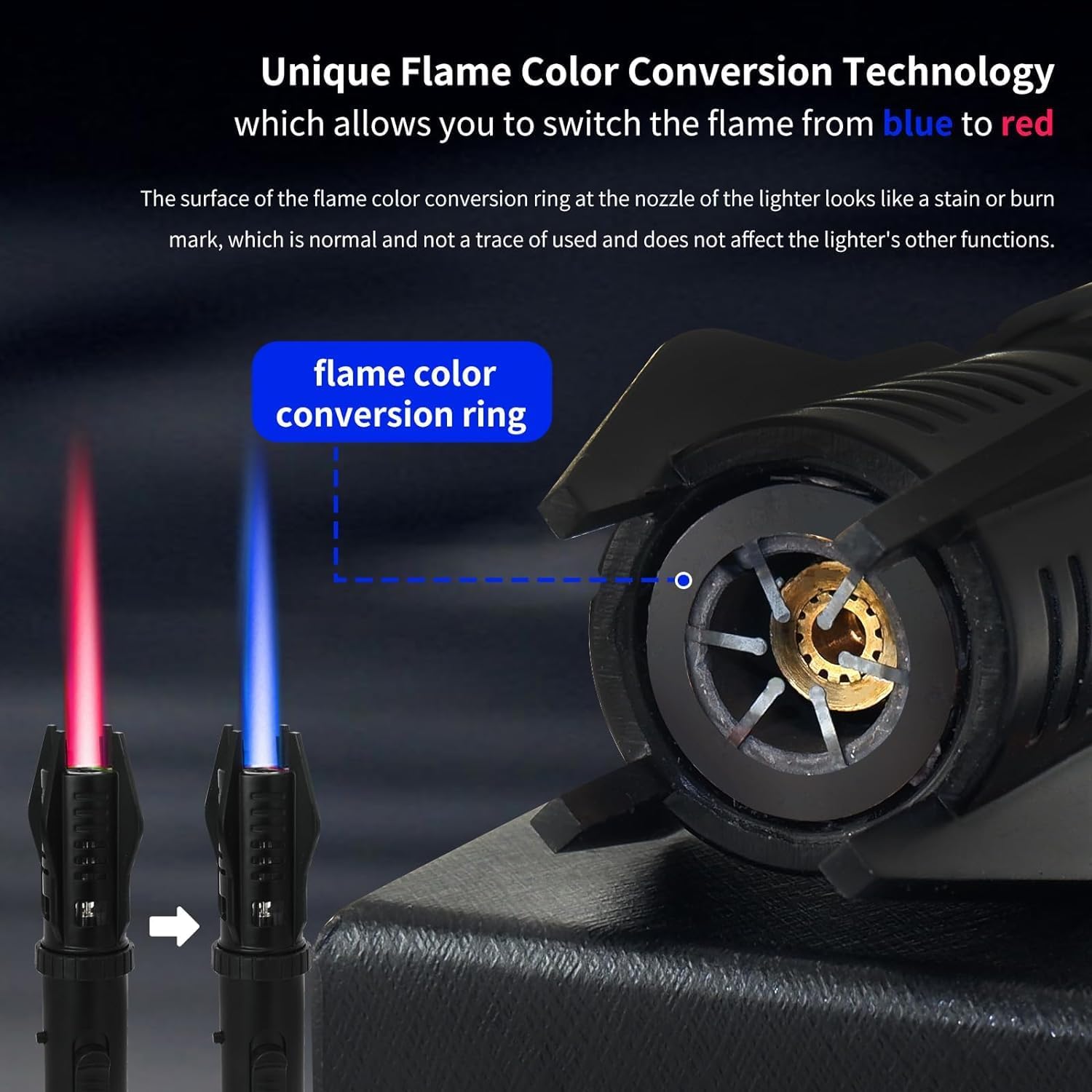 Bright Fire Lighter with Safety Lock