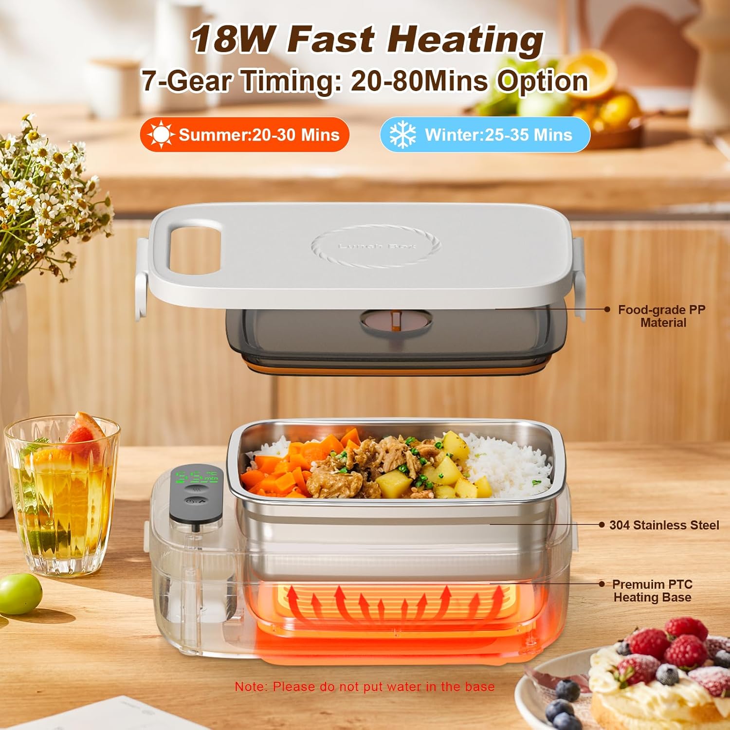 Cordless Electric Lunch Box