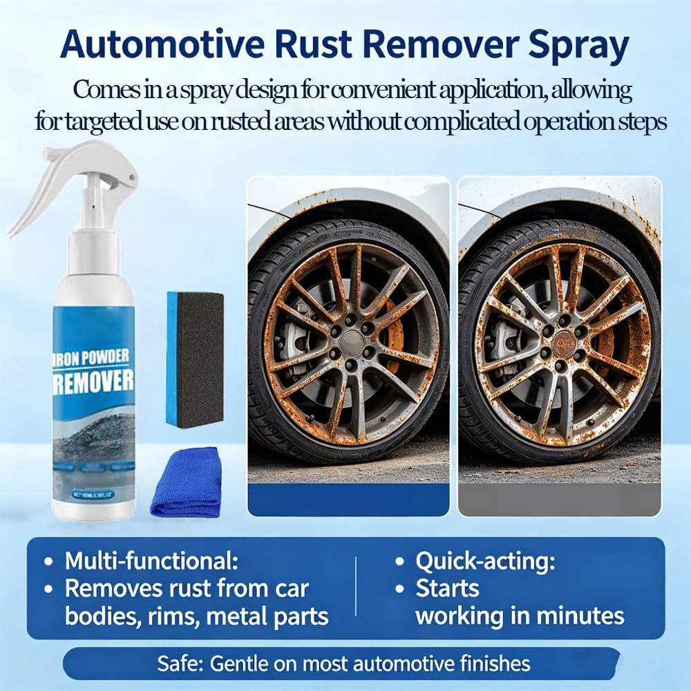 Automotive Rust Remover Spray