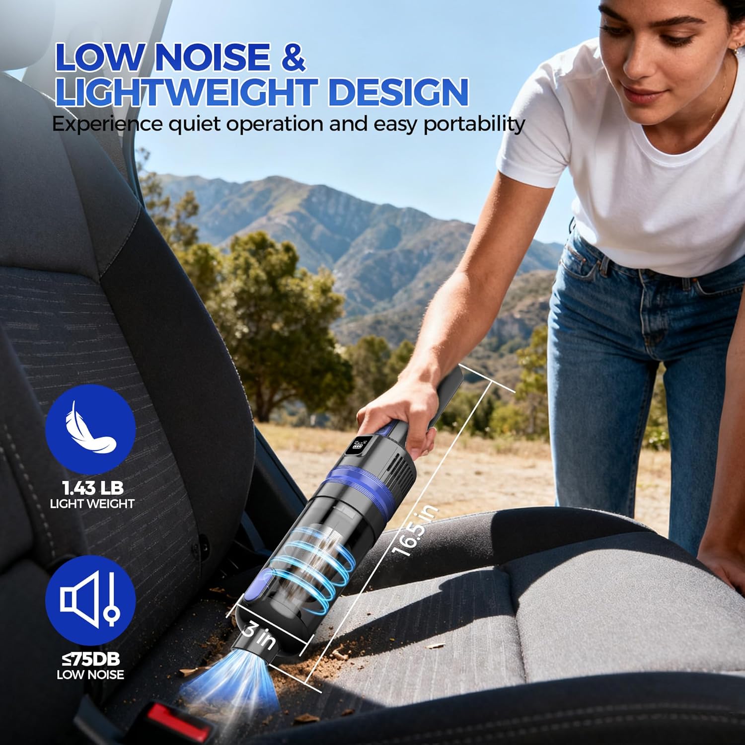3-in-1 Portable Cordless Vacuum Cleaner