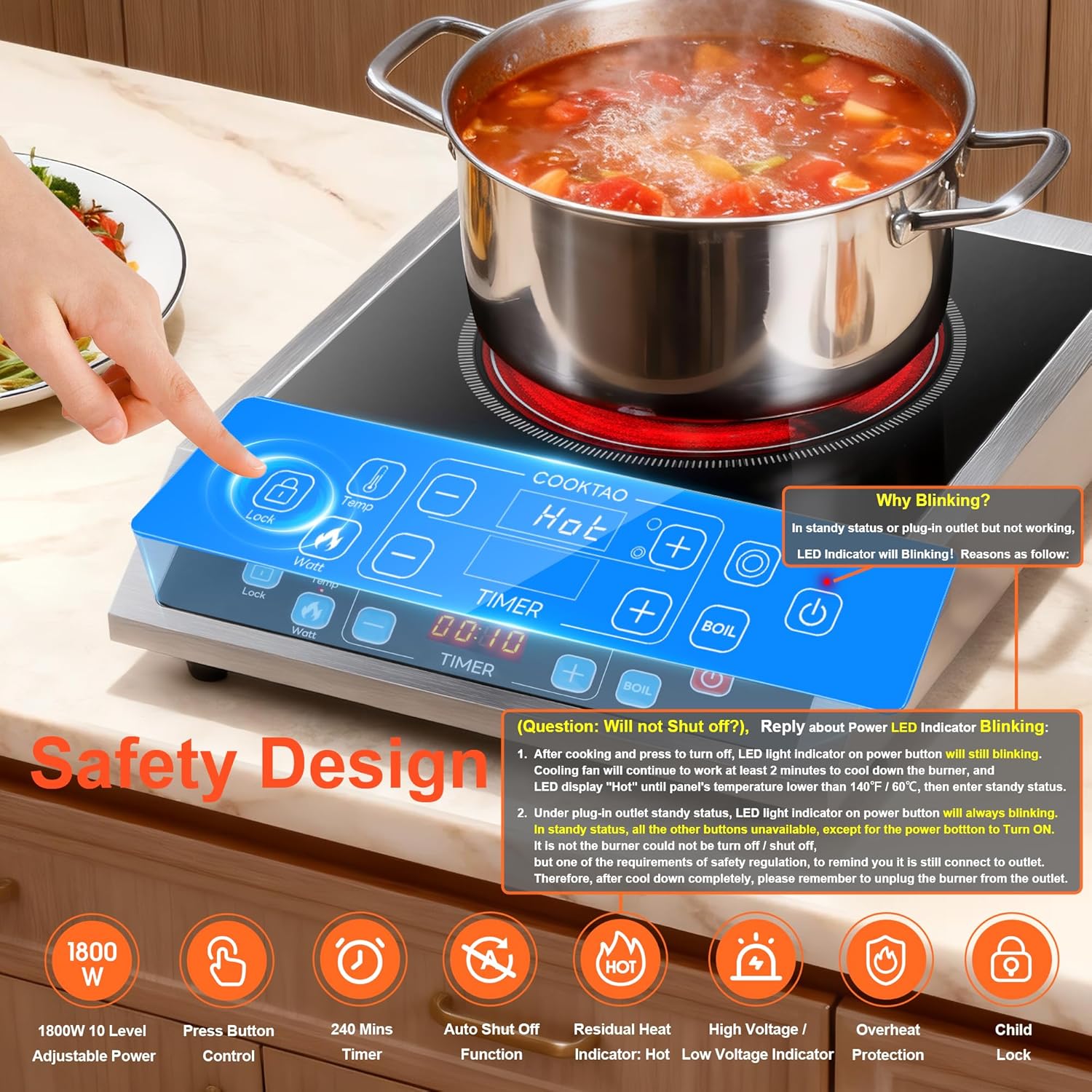 Electric Cooker Stove