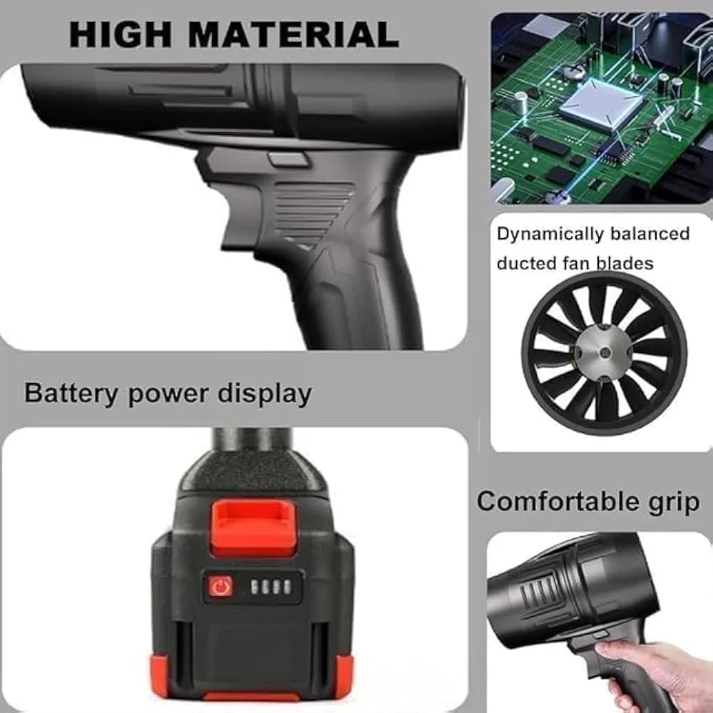 Turbo Super Power Air Duster. ( 64v 2 Battery)