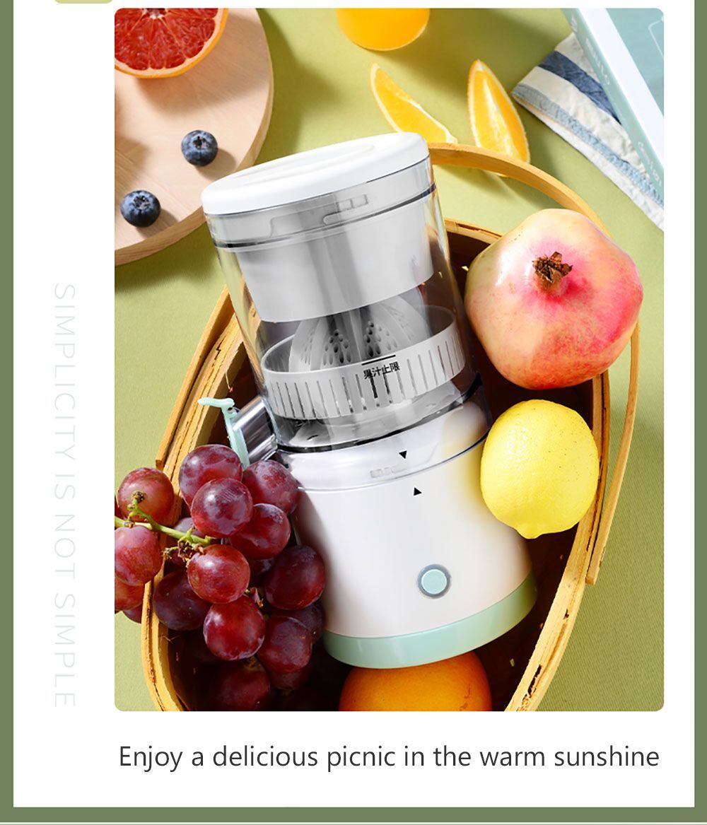 🍊 Portable Electric Citrus Juicer Machine – Fresh Juice Anytime, Anywhere