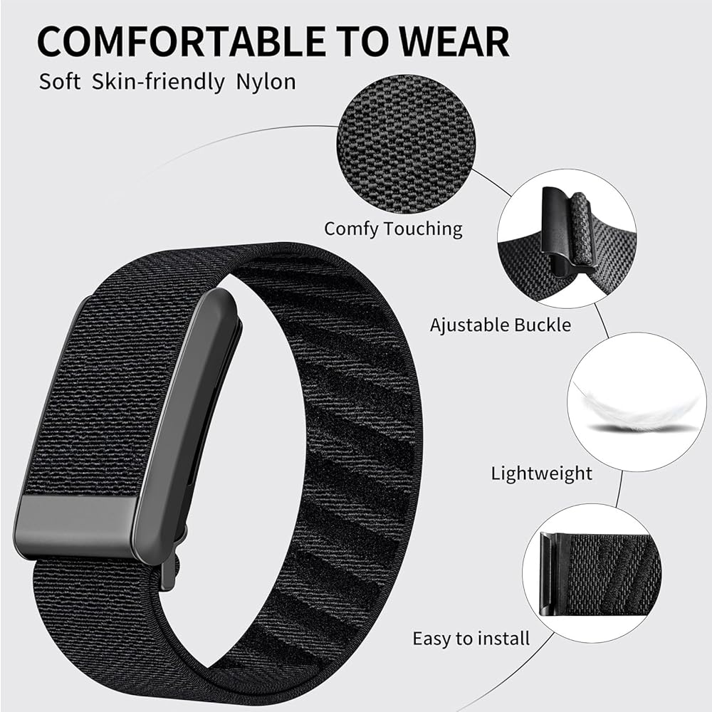 Porodo Screenless Fitness Band | Activity, Heart Rate & Sleep Monitor