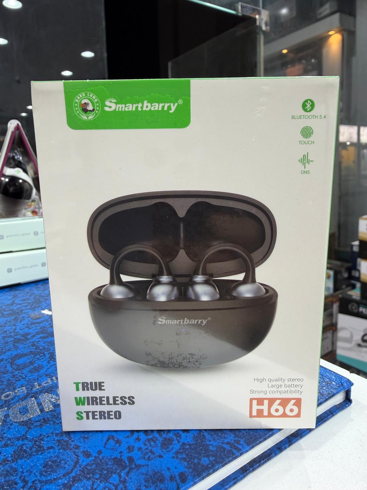 H66 True Wireless Stereo Earbuds with Bluetooth 5.4 & HD Sound